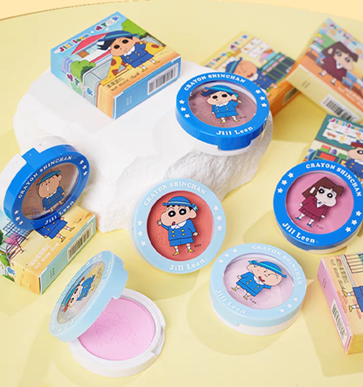 JILL LEEN Crayon Shin-Chan character soft blush and contour