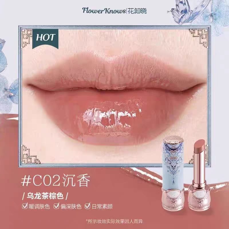 Flower knows Butterfly Cloud Mirror lip glaze