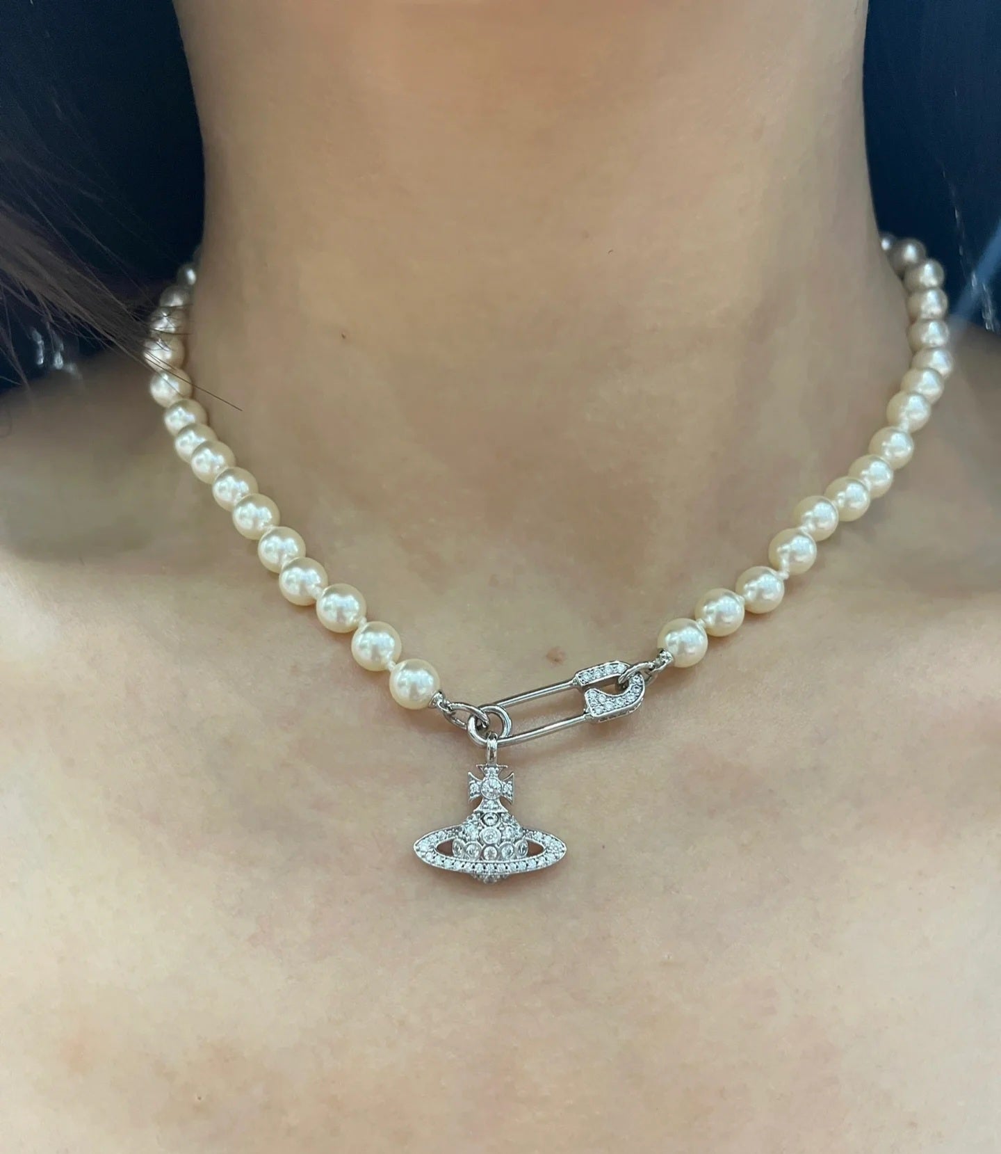 Vivienne Westwood pearl necklace