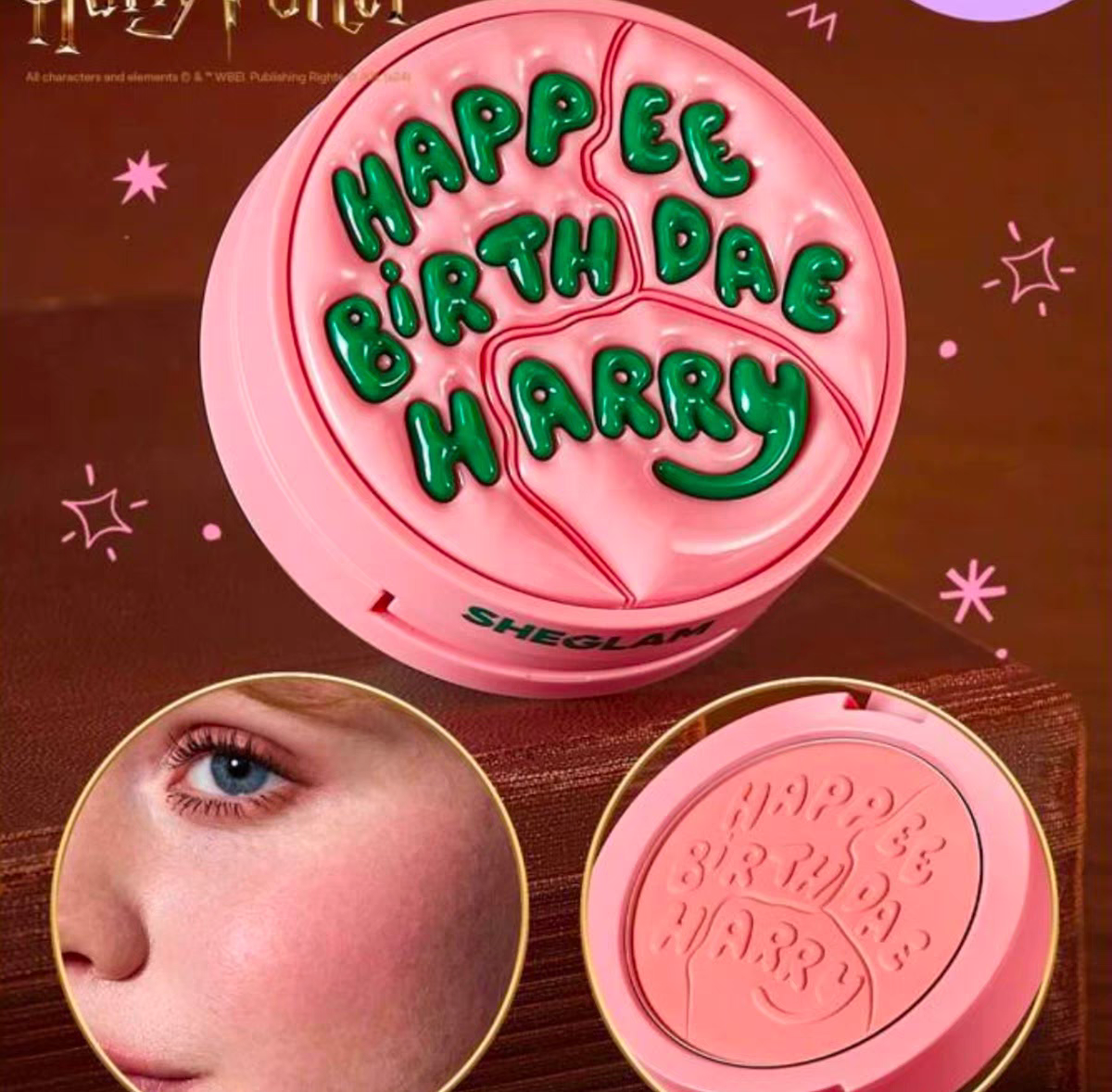 Sheglam Harry Potter limited Edition Cake Blush