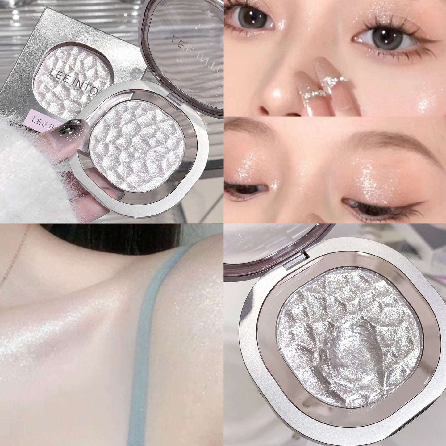 LEEINTO Color glow diamond gradient highlighter