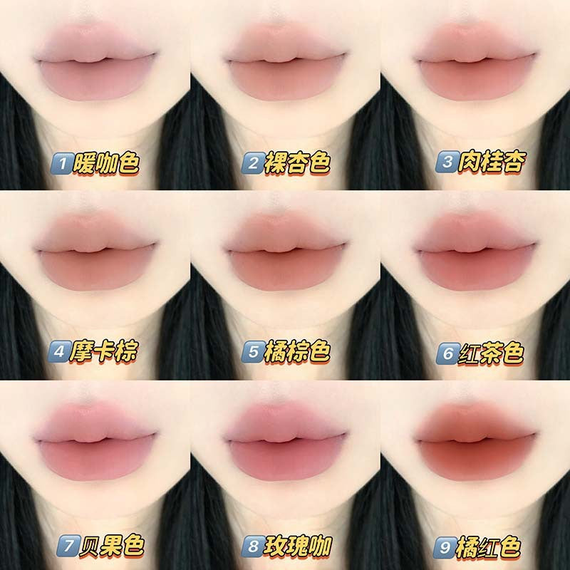 Cappuvini vitality bear nine color lip pallate