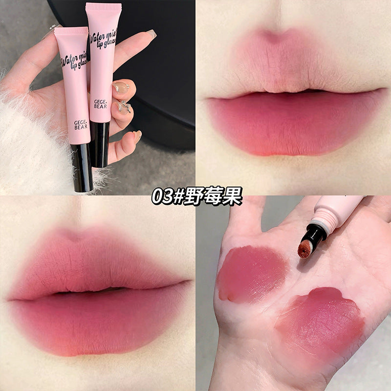 Gege bear water mist lip glaze