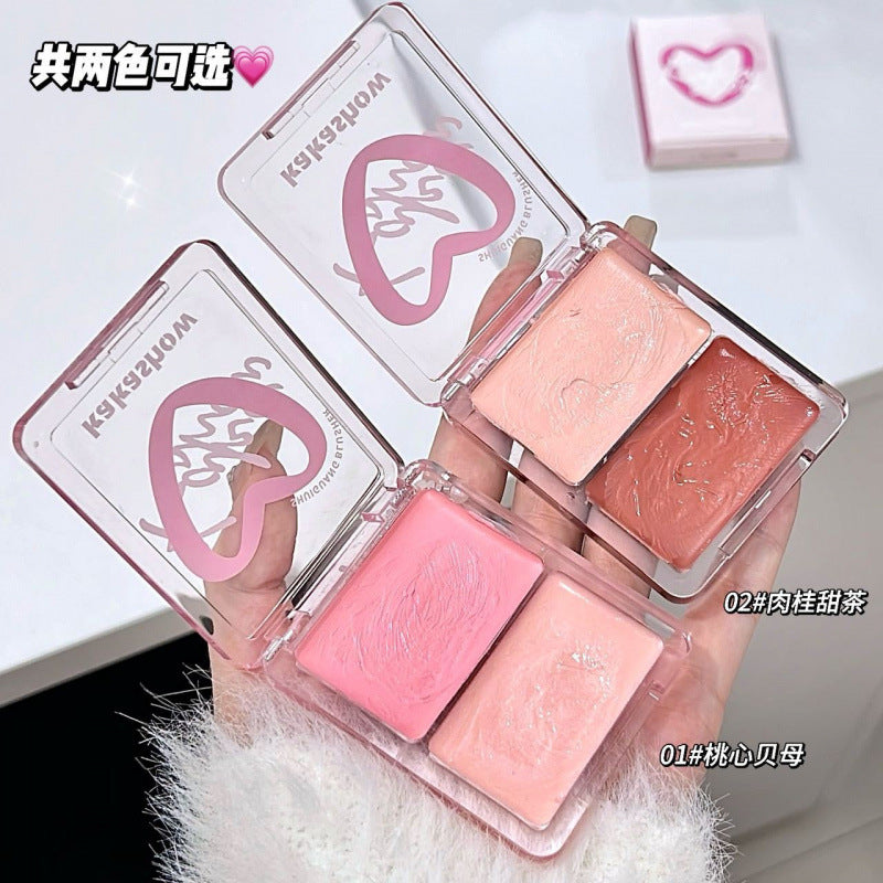 Kakashow water light double combination cream blush