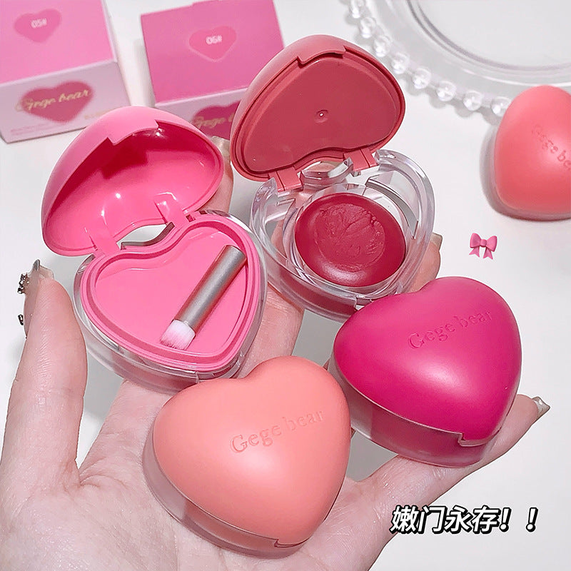Gege bear love lip and cheek dual purpose cream matte lipstick