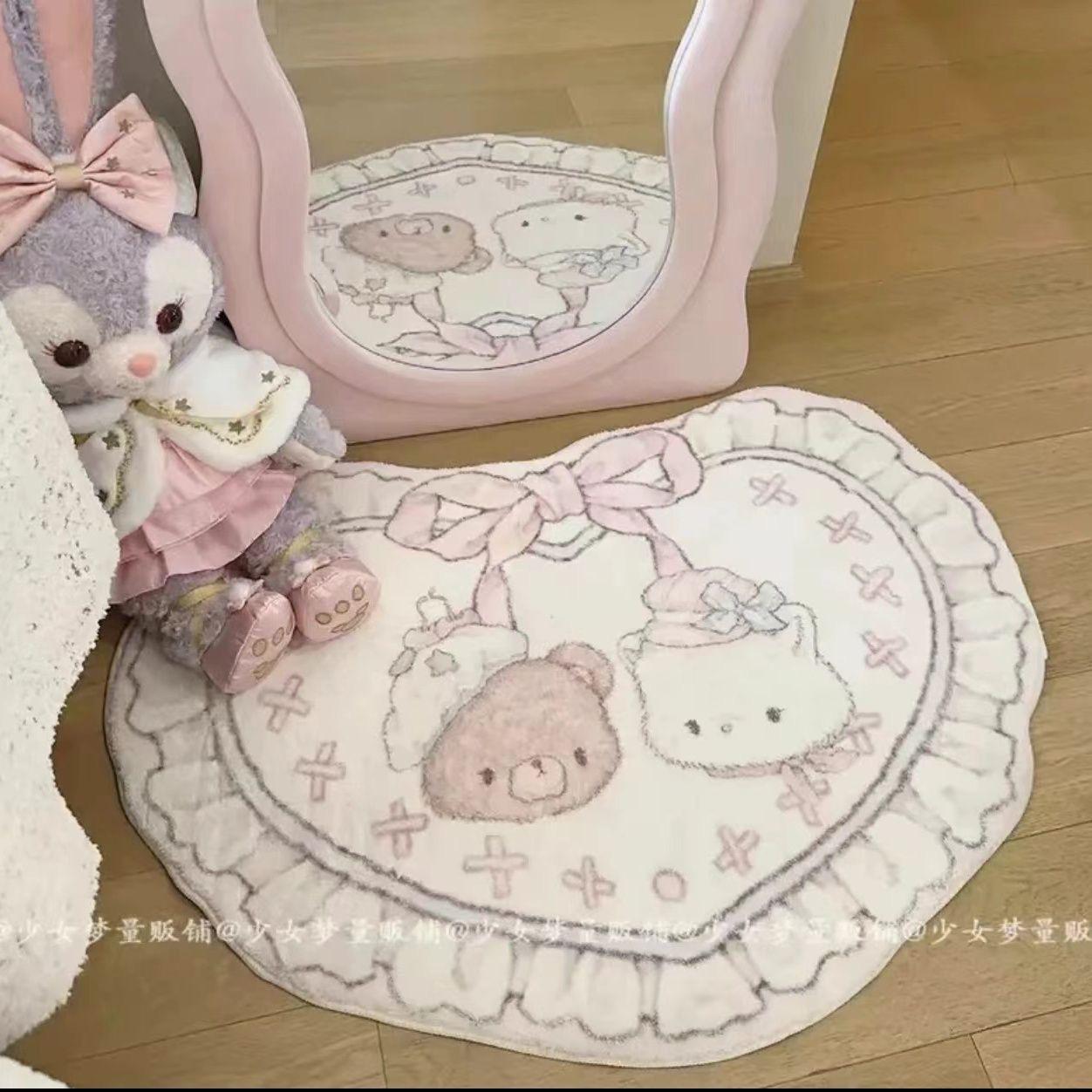 Coquette floor carpet anti slip