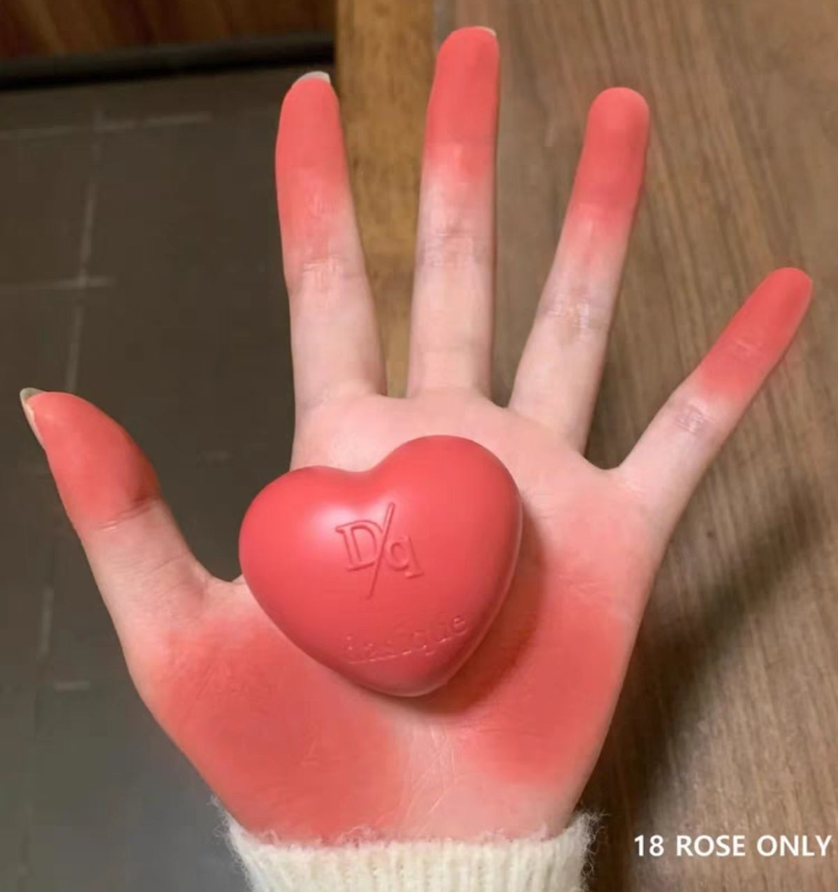 Dasique Matte Heart lip and cheek Mud