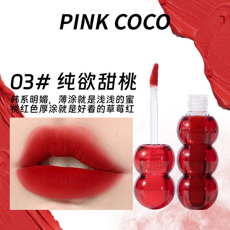 PINKCOCO velvet lip glaze