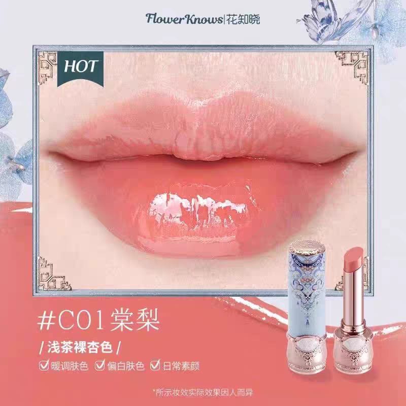 Flower knows Butterfly Cloud Mirror lip glaze
