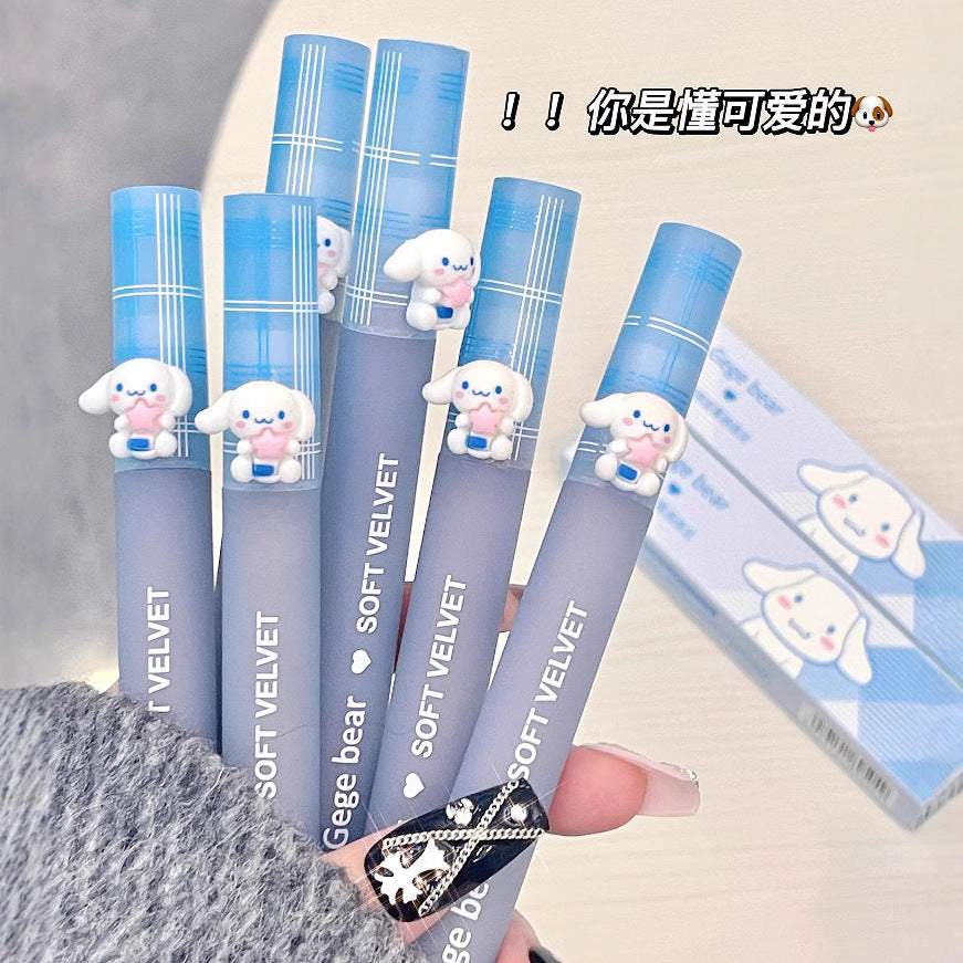 Gege bear sanrio lip mud velvet lip glaze