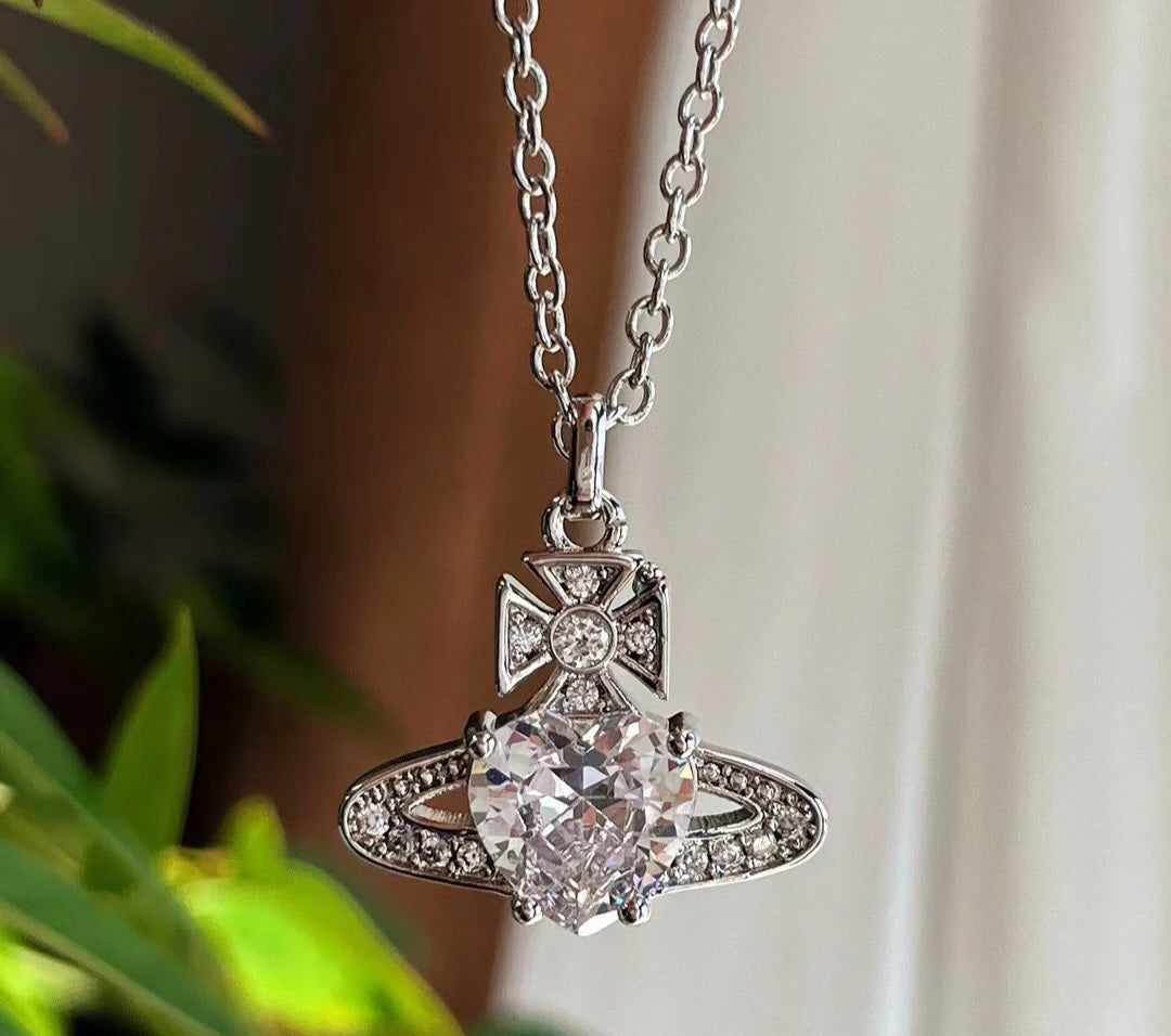 Vivienne Westwood heart necklace