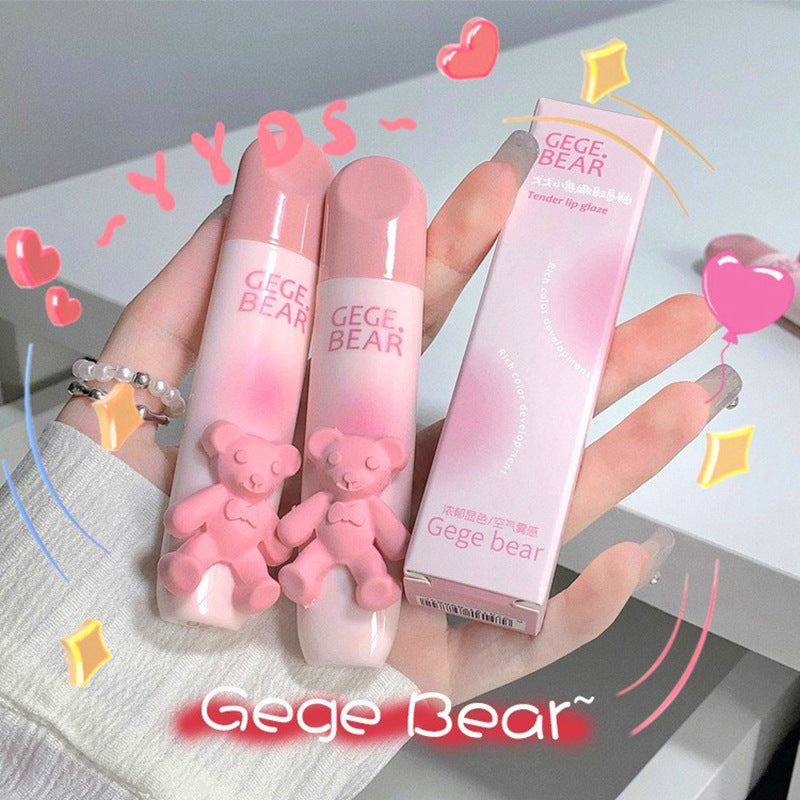 Gege bear velvet soft lip glaze