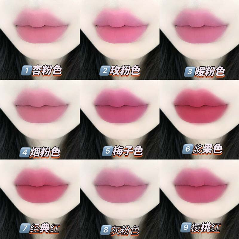 Cappuvini vitality bear nine color lip pallate