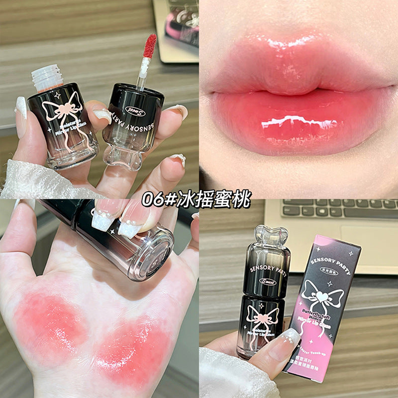SENSORY PARTY Butterfly soft honey mirror lip glaze