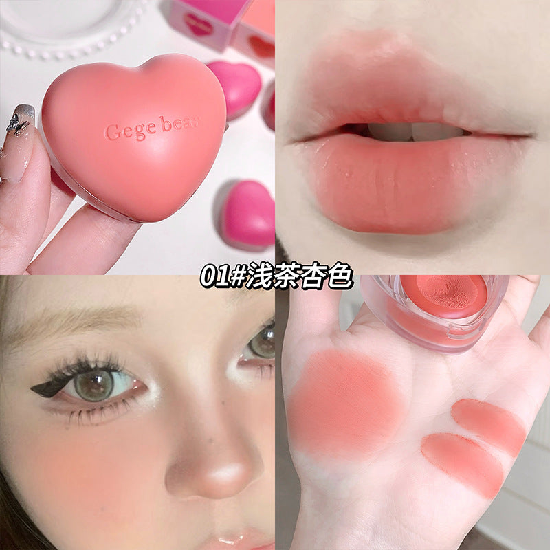 Gege bear love lip and cheek dual purpose cream matte lipstick