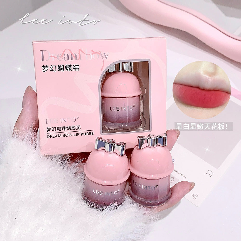 LEEINTO Dreamy bow lip clay pot