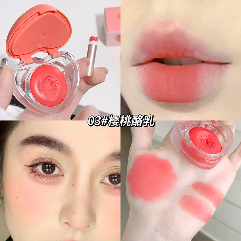 Gege bear love lip and cheek dual purpose cream matte lipstick