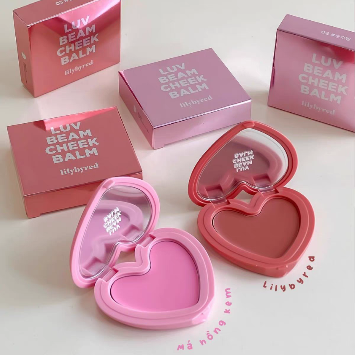 Lilybyred Lovely cream blush