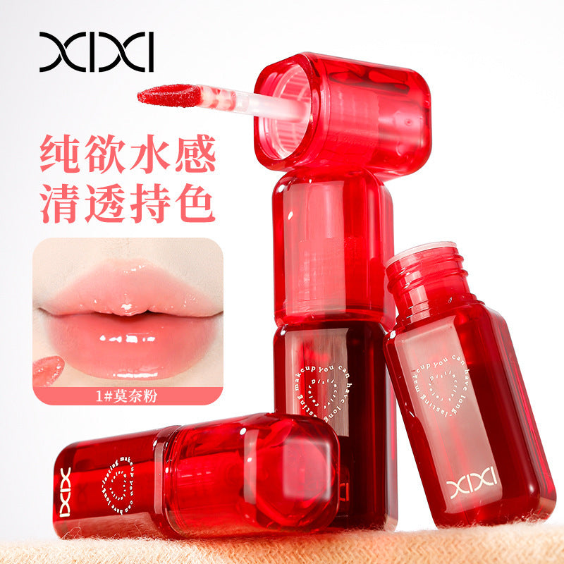 xixi love God is coming water sensing lip glaze
