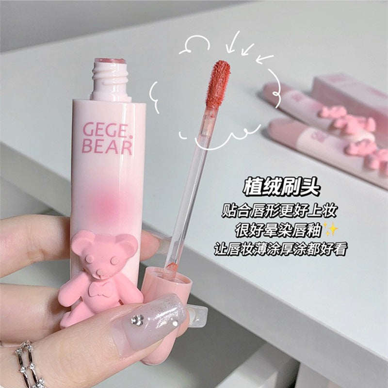 Gege bear velvet soft lip glaze