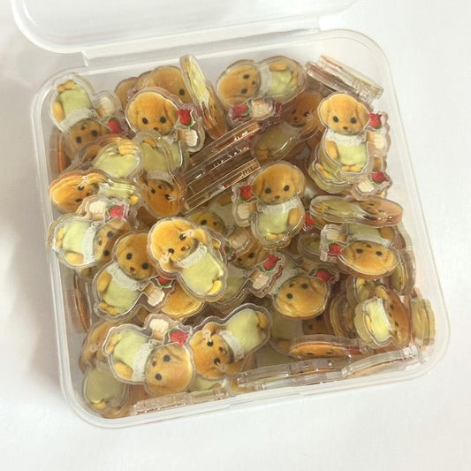 Sylvanian poodle baby acrylic clip