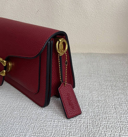Coach wine red cm 546 bag