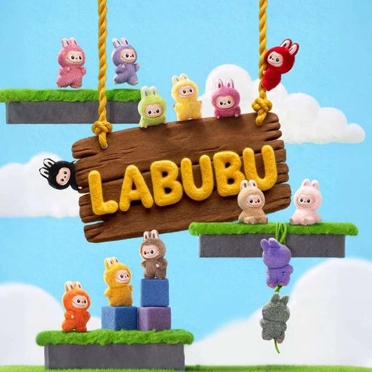 Labubu the monster pin of love 10 cm ( unofficial )
