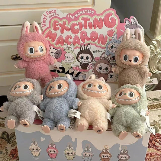 Labubu doll keychain