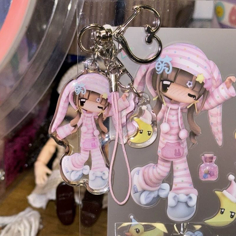 Girl keycharm