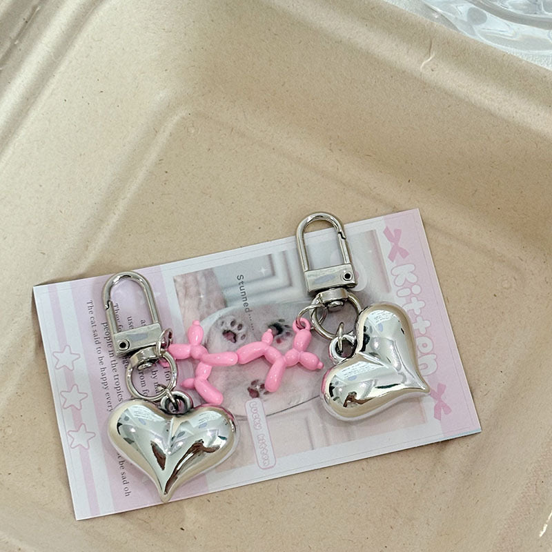 Heart keychain