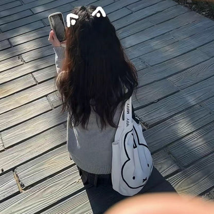 Miffy tote bag with keychain
