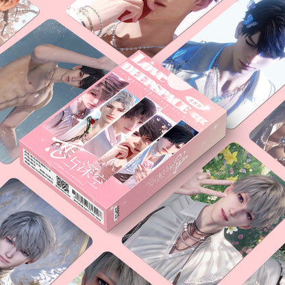 Love and deep space 50 pcs photocard set holo effect