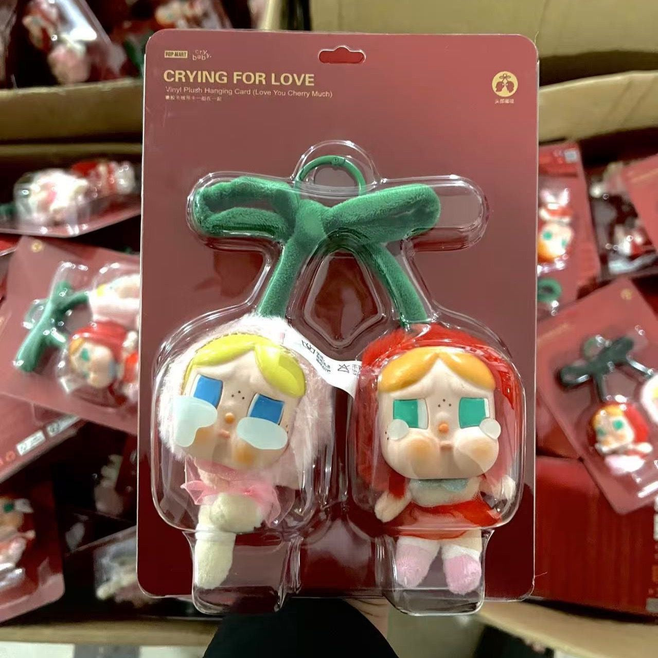 Popmart Crybaby bag charm