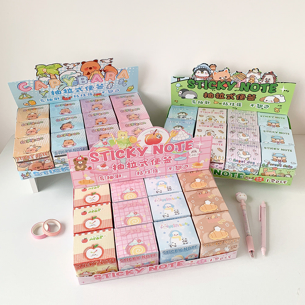 Kawai stationery sticker roll of 48 pcs