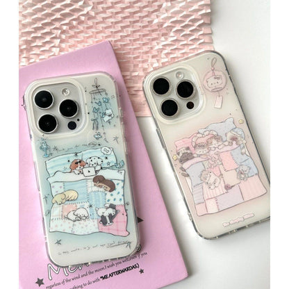 Coquette couple/ bestfriend phone case