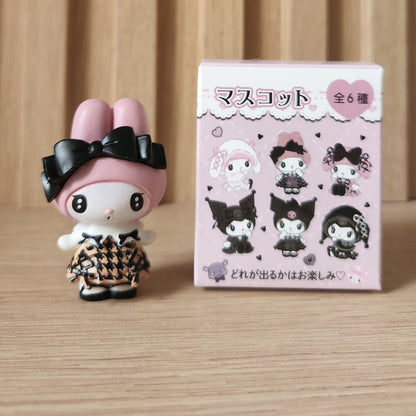 Sanrio gothic Japanese blind box keyring