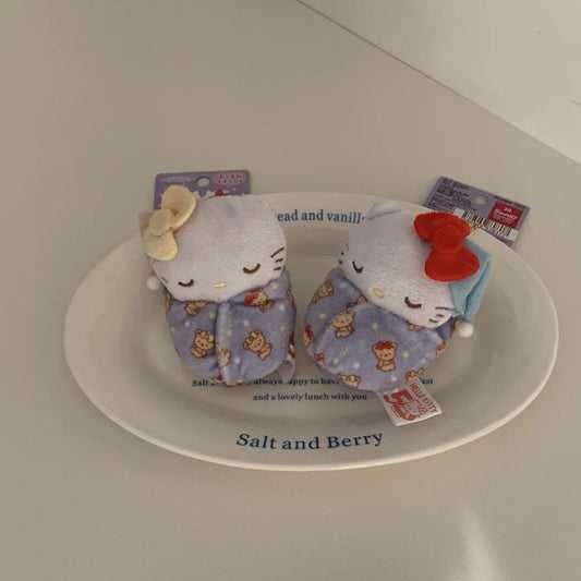 Sleeping HK mini plushie keyring