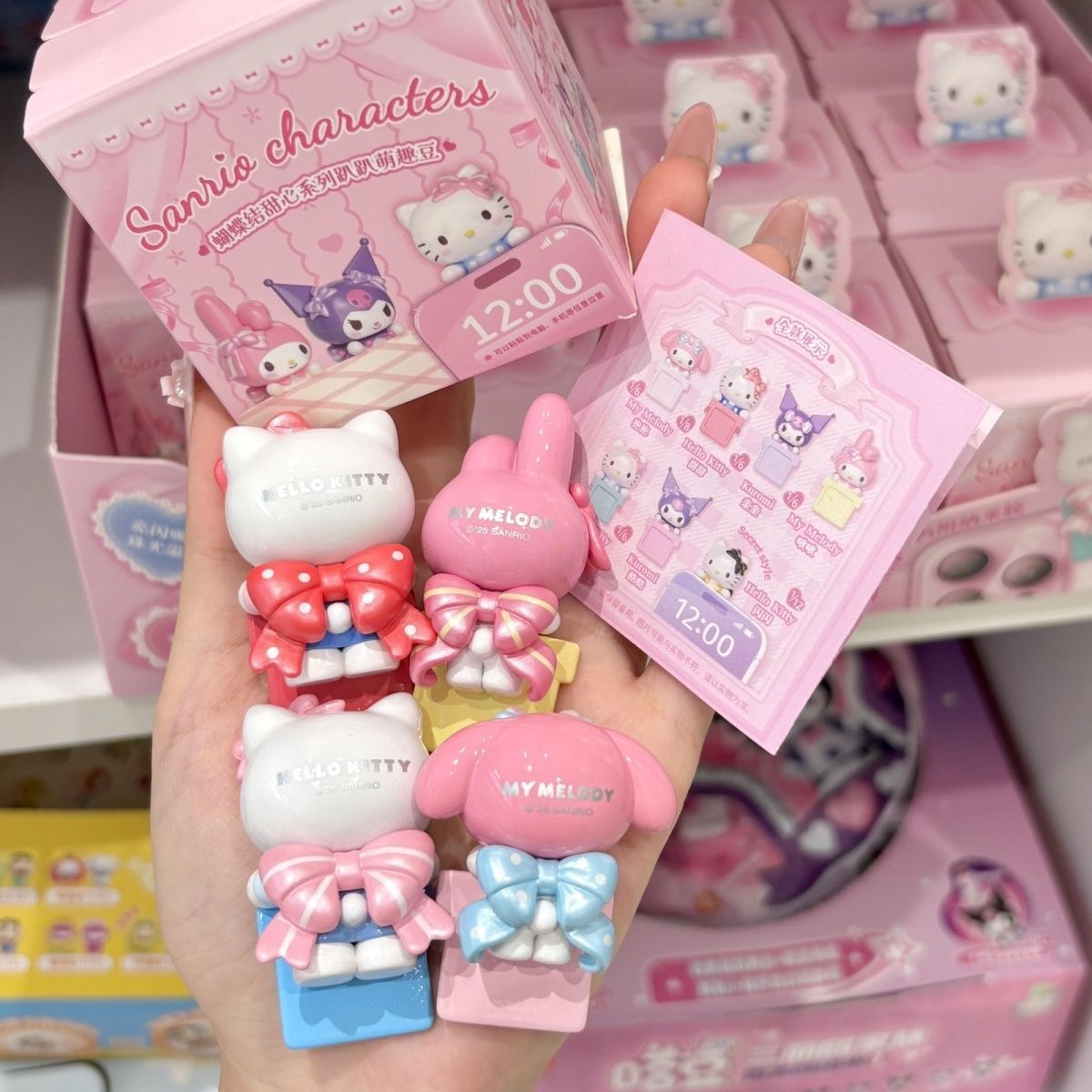 Official Sanrio miniso hippers series 2