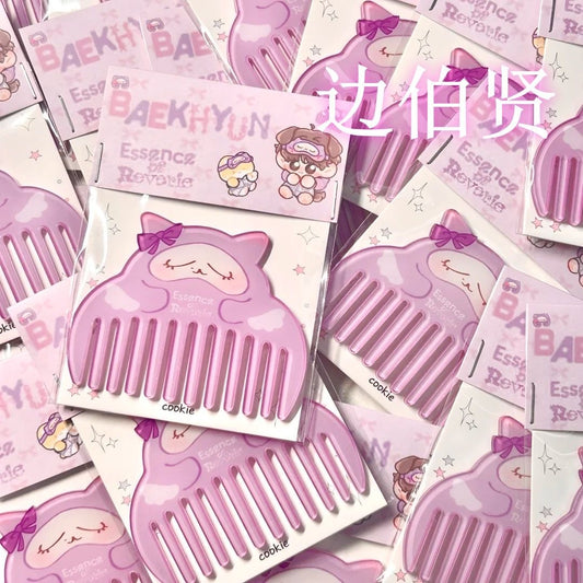 EXO Baekhyun mini acrylic comb