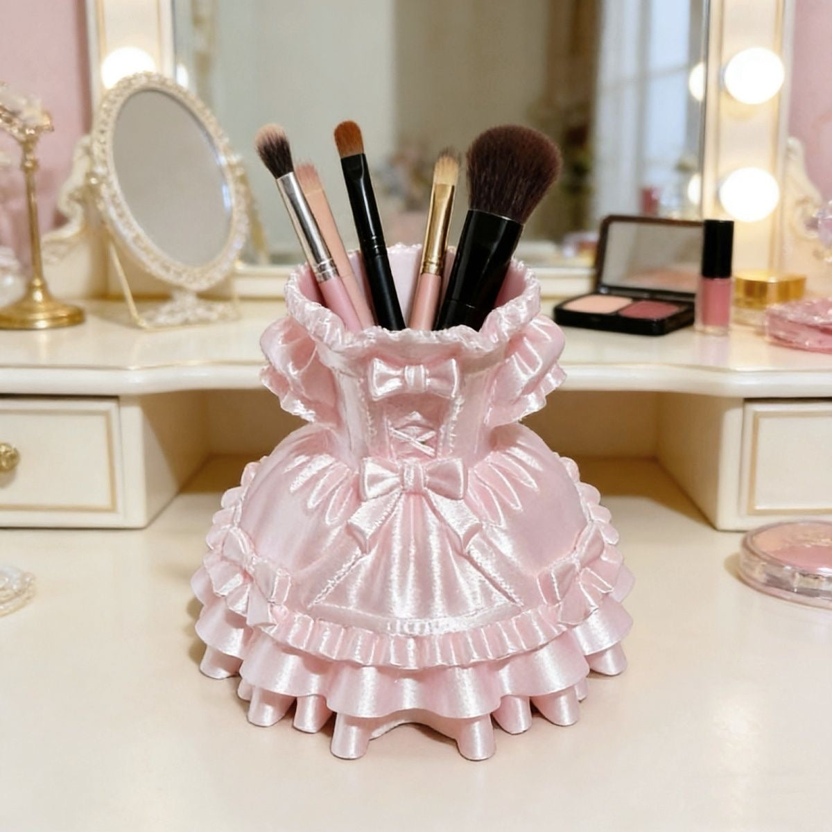 Pinteresty baller style makeup brush storage