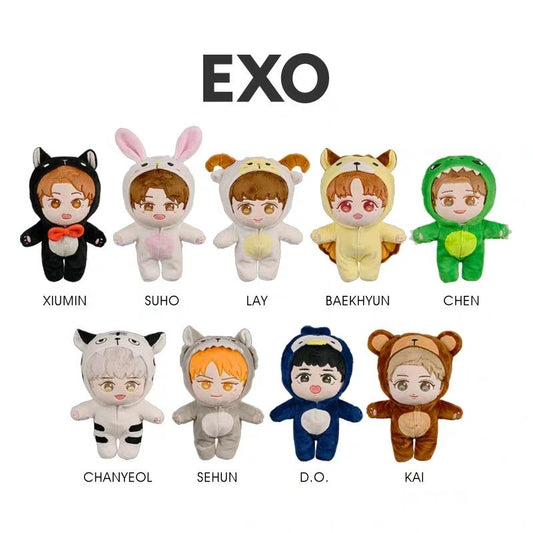 EXO 20cm onesie plushie