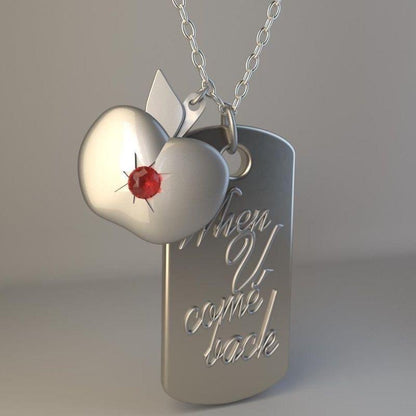 Love & deep space celeb necklace
