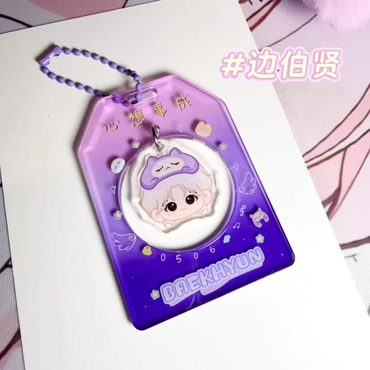EXO Baekhyun charm keyring