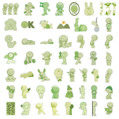 Smiski vinyle stickers 50 pcs