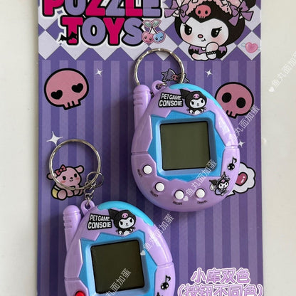 Tamagotchi kuromi keychain