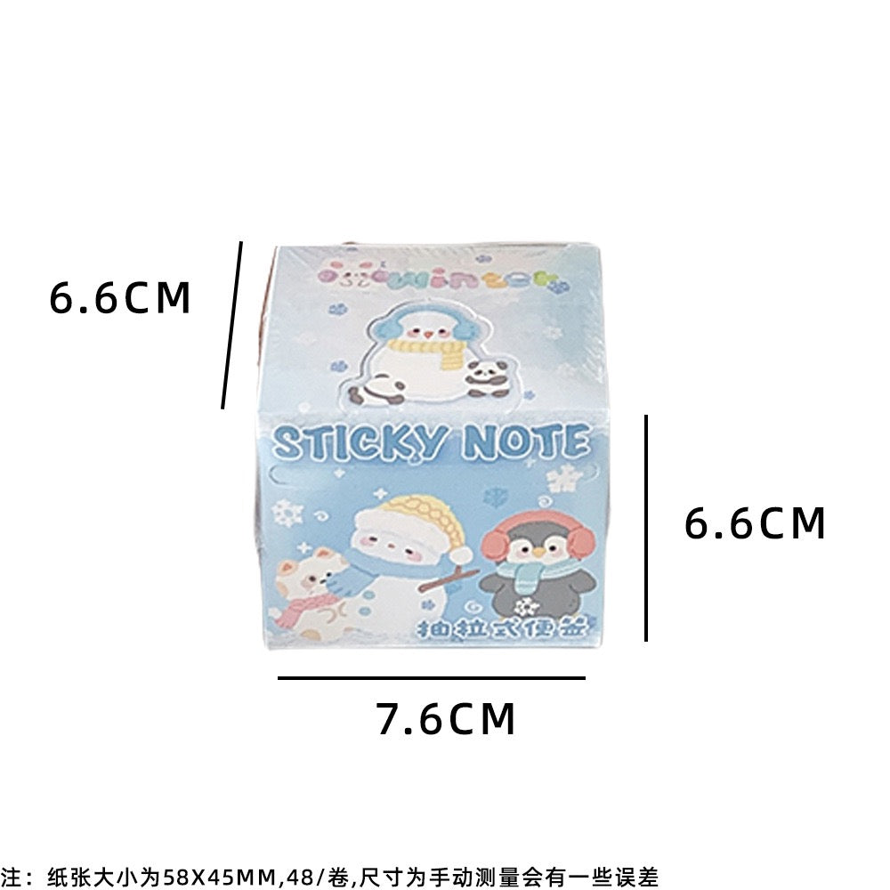 Kawai stationery sticker roll of 48 pcs