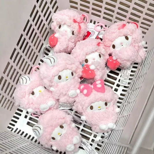 Sanrio piano 10cm plushie doll charm
