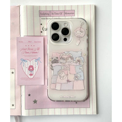 Coquette couple/ bestfriend phone case