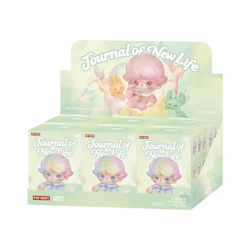 Popmart Dimoo journal of new life blind box plush doll ( official )