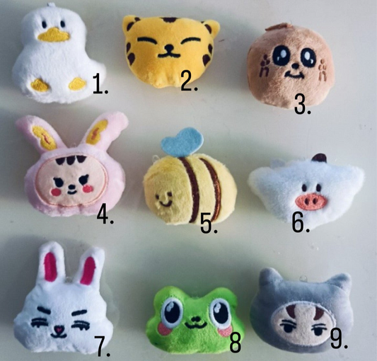 Kpop Seventeen plush keyring